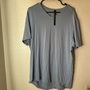Men's grey V-Neck Shirt